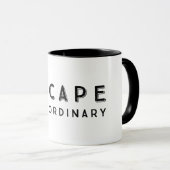 Mug Échapper À La Citation Inspirationnelle Ordinaire (Devant droit)