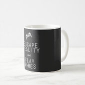 Mug Échapper à la réalité Jeux Rétro (Devant droit)
