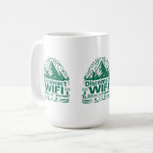 Mug Échapper à la reconnaissance numérique avec la nat (Devant gauche)