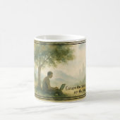 Mug Échapper au travail à distance de la nomade numéri (Centre)