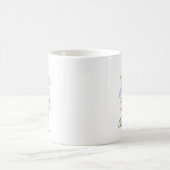 Mug Écharpe de maman fleur de naissance de septembre i (Centre)