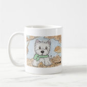 MUG ÉCHARPE DE WESTIE (Gauche)