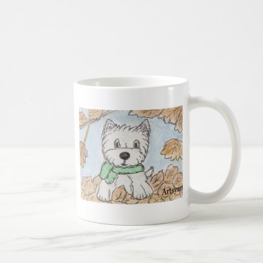 MUG ÉCHARPE DE WESTIE (Droite)