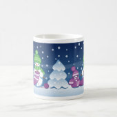 Mug Écharpe Tricot Snowman (Centre)