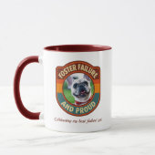 Mug Échec d'adoption et fier cadeau rétro pour refuge (Gauche)