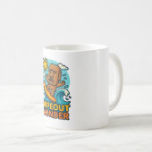 Mug Échec du Surf Wipeout Moai Chibi (Devant droit)