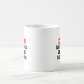 Mug Échec...Pas une option...Professeur de physique (Centre)