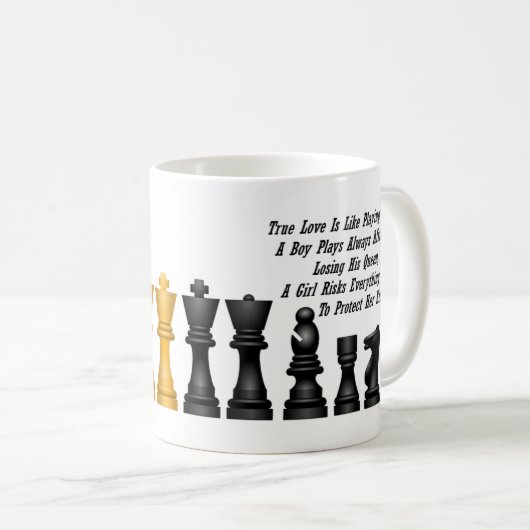 Mug Échecs (Devant droit)