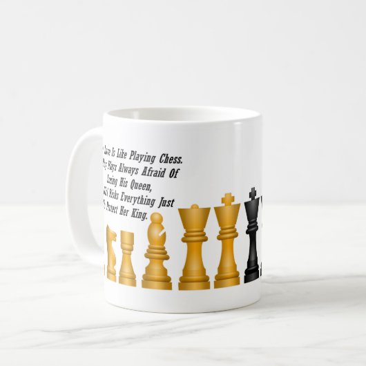 Mug Échecs (Devant gauche)