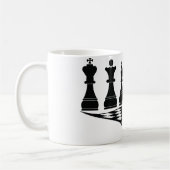 Mug Échecs 2, tasse, esprit-t-chemise de sport (Gauche)