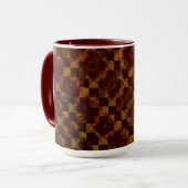 Mug Échecs déformés extrêmement sale de rouille ou vie (Devant gauche)
