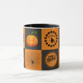 Mug Échecs d'Halloween (Centre)