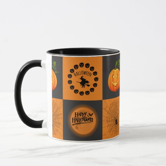 Mug Échecs d'Halloween (Gauche)
