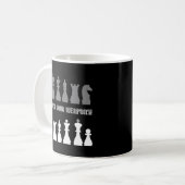 Mug échecs drôles (Devant gauche)