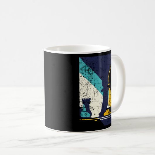 Mug Échecs du joueur d'échecs (Devant droit)