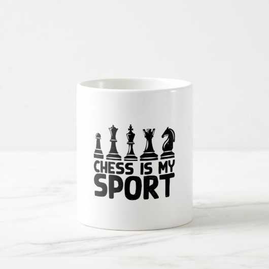 Mug Échecs - Échecs Est Mon Sport (Centre)