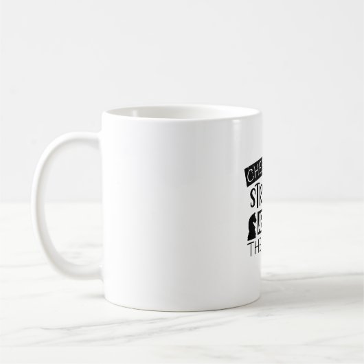 Mug Échecs - Échecs lutte contre l'erreur (Gauche)