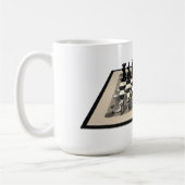 Mug Échecs et pièces d'échecs : (Gauche)