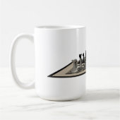 Mug Échecs et pièces d'échecs : (Gauche)