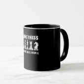 Mug Échecs - J'aime les échecs (Devant droit)