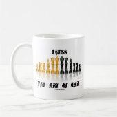 Mug Échecs l'art de la guerre (police gothique) (Gauche)