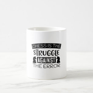 Mug Échecs - Les échecs sont un combat contre l'erre