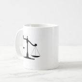 Mug Échelle de justice (Devant gauche)