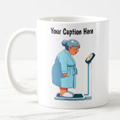 Mug Échelle de poids personnalisable