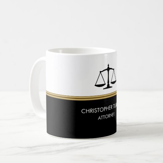 Mug Échelle noire (Devant gauche)