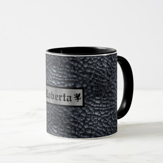Mug Échelle nommée faite sur commande de dragon/copie (Devant droit)