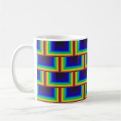 Mug Échelles carrés à spectre solaire (Gauche)