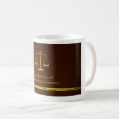 Mug Échelles d'avocat de la justice | (Devant droit)
