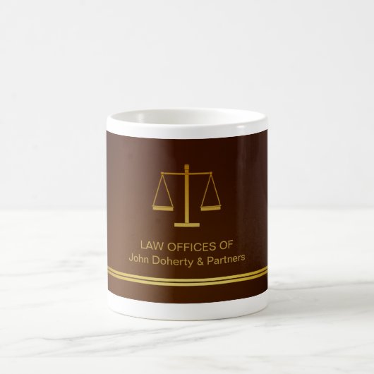 Mug Échelles d'avocat de la justice | (Centre)
