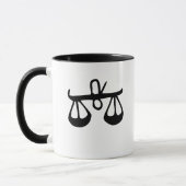 Mug Échelles de Jusice (Gauche)