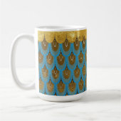 Mug Echelles de Parties scintillant de sirène Gold Shi (Gauche)