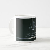 Mug Échelles personnalisées de cabinet juridique de la (Devant gauche)