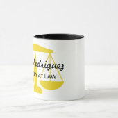 Mug Échelles personnalisées de justice (Centre)