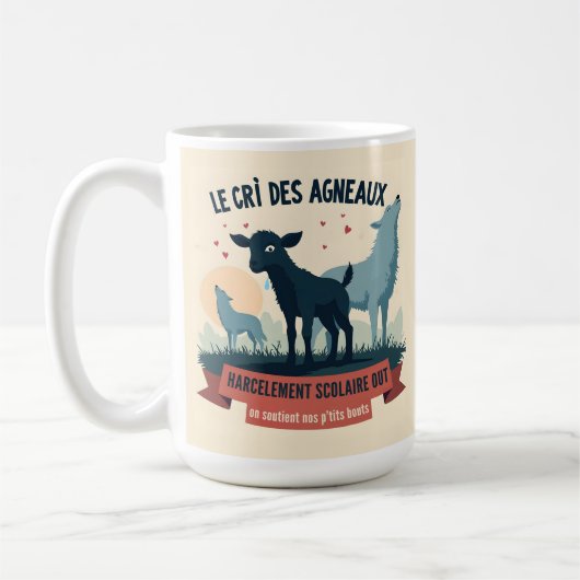 Mug Écho Contre l’Oppression - Insigne #BalanceTonTyra (Gauche)