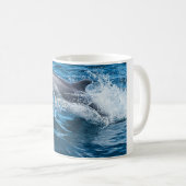 Mug Éclaboussement de dauphin (Devant droit)