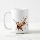 Mug Éclaboussure de café (Gauche)