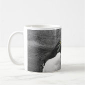 Mug Éclaboussure de couleur de pingouin (Gauche)