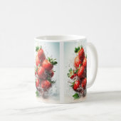 Mug Éclaboussure de fraise (Devant droit)