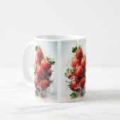 Mug Éclaboussure de fraise (Devant gauche)