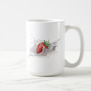 Mug Éclaboussure de fraise