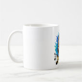 Mug Éclaboussure de musique colorée (Gauche)