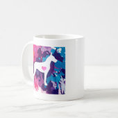 Mug Éclaboussure des Danois colorés (Devant gauche)