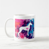 Mug Éclaboussure des Danois colorés (Gauche)