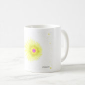 Mug Éclaboussure jaune (Devant droit)