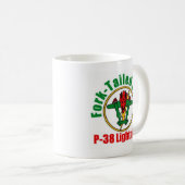 Mug Éclair à queue fourche P-38 (Devant droit)
