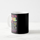 Mug Éclair Abcd Retour à l'école Tour Bruh We Ba (Devant gauche)